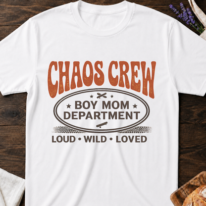 Chaos Crew Boy Mom T-Shirt