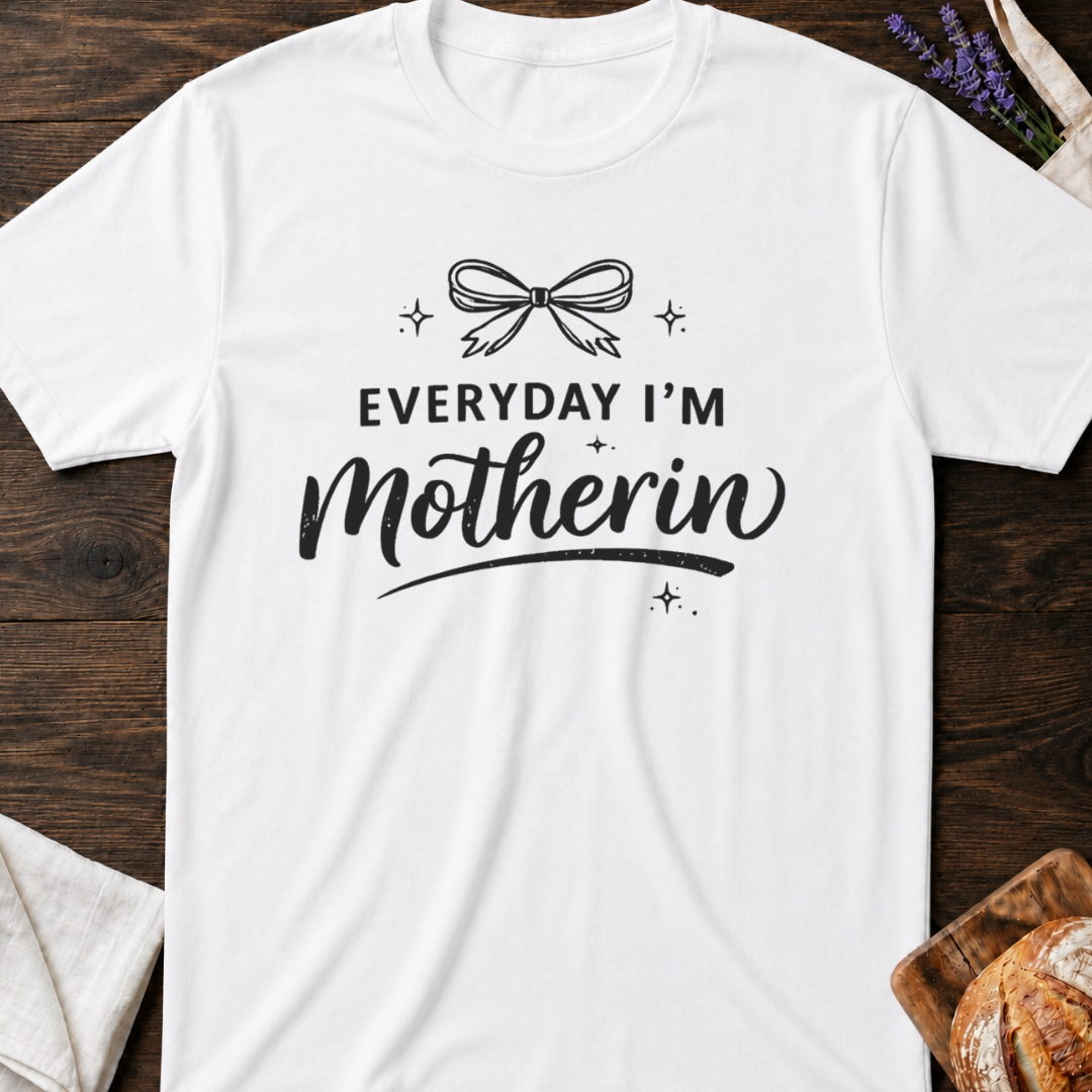 Everyday I’m Motherin Shirt – Cute & Relatable Mom T-Shirt