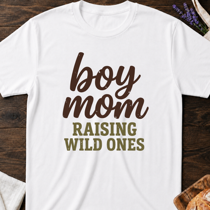 Raising Wild Boys Mom T-Shirt