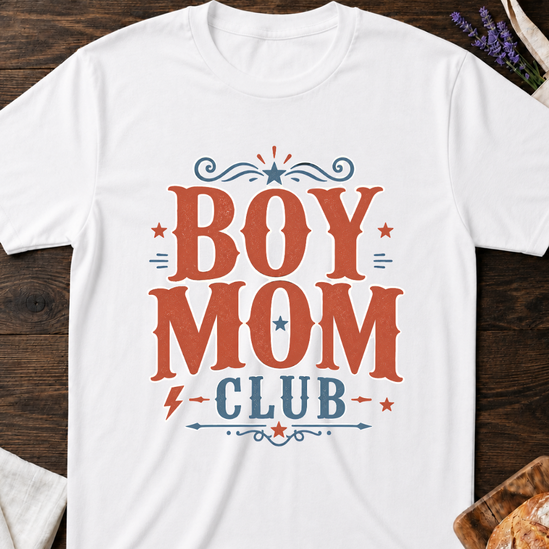 Western Boy Mom Club T-Shirt
